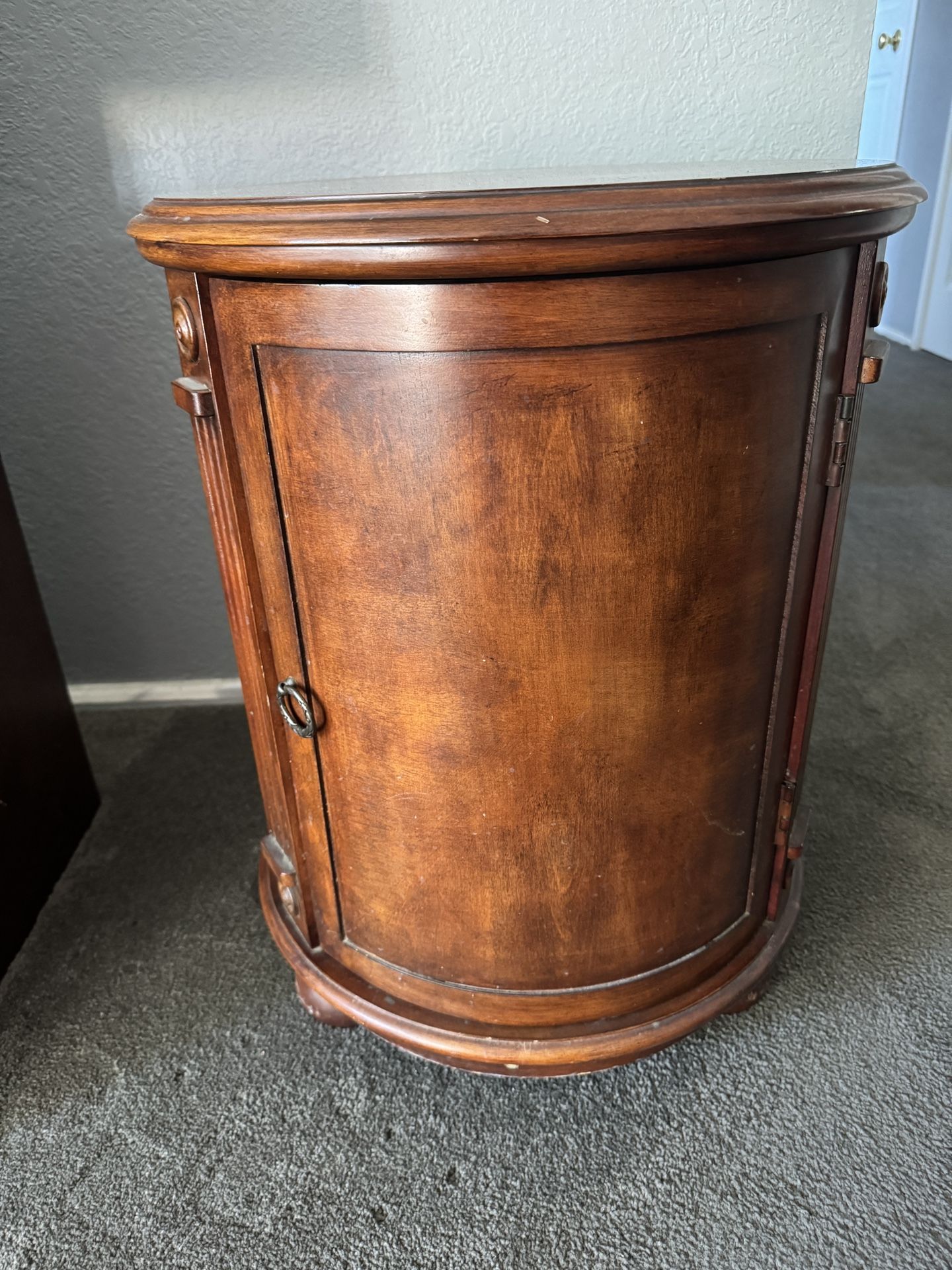 Wood End Table