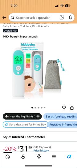 Frida baby thermometer