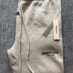 Fear of God Essentials Relaxed Sweatpants ‘Dark Oatmeal’ XL