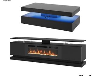 New, 2 Pieces Living Room Set( Small Scratch On coffee Table