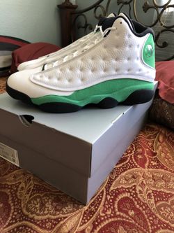 Men’s Air Jordan 13 Retro Lucky Green Shoes