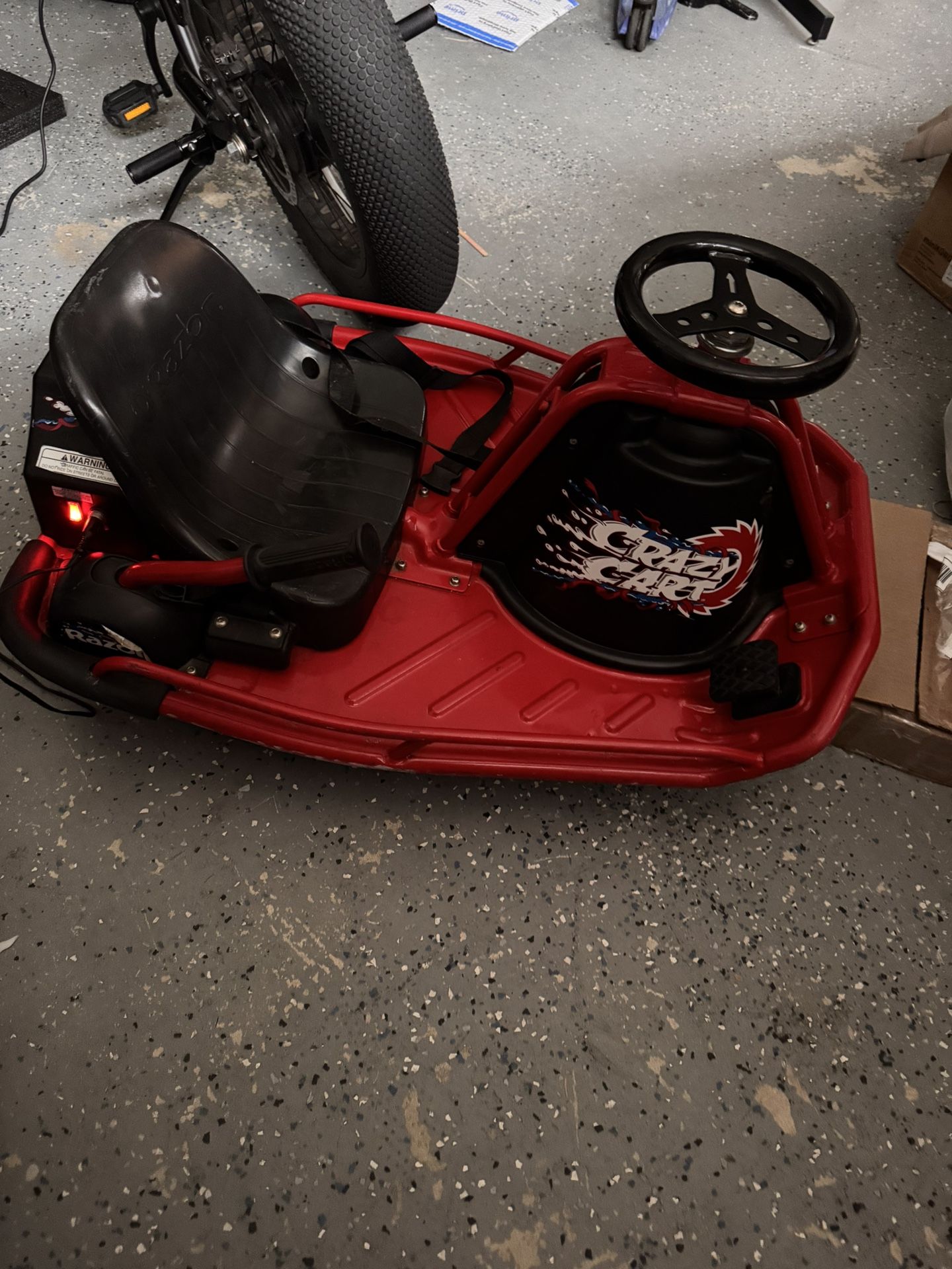 Original Crazy Cart With Charger Works
