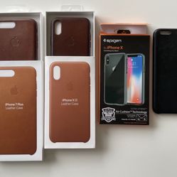 Apple Leather And Plastic Cases For Iphone