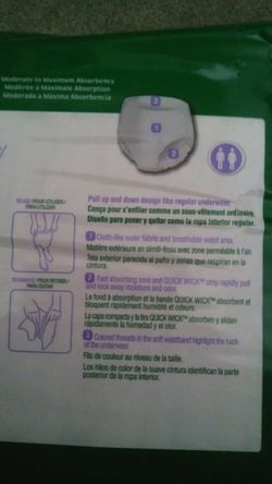 PreFit disposable unisex underwear