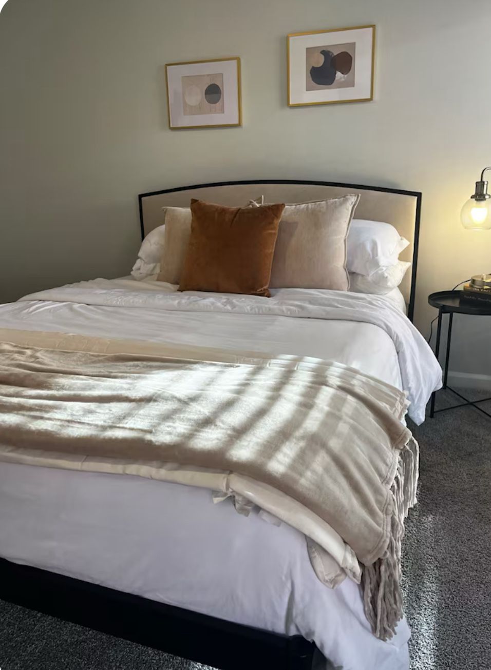 Queen Bed frame & Mattress
