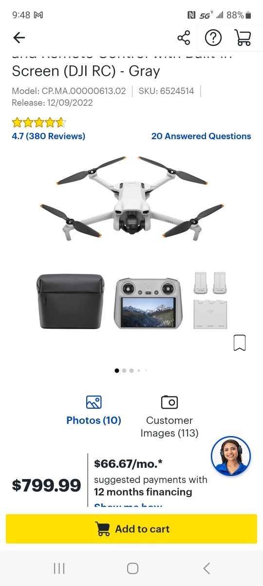 Dji Mini 3 Combo