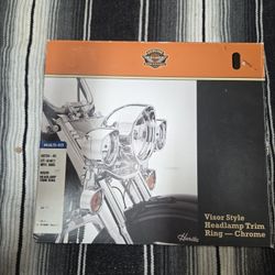 Harley Davidson Headlamp Trim Ring Chrome