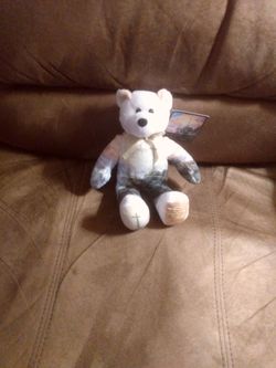 Thomas Kinkade "Sunrise" Beanie Bear