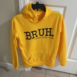 BRUH Hoodie Women’s Size Small Brand New 