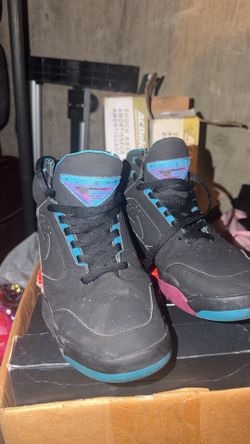 Nike Air Flight Lite Mid "Black Cyber Teal