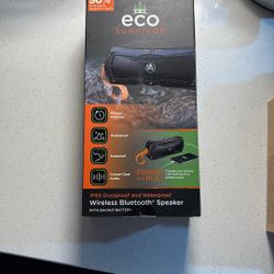 Eco Survivor Waterproof Wireless Bluetooth speaker 