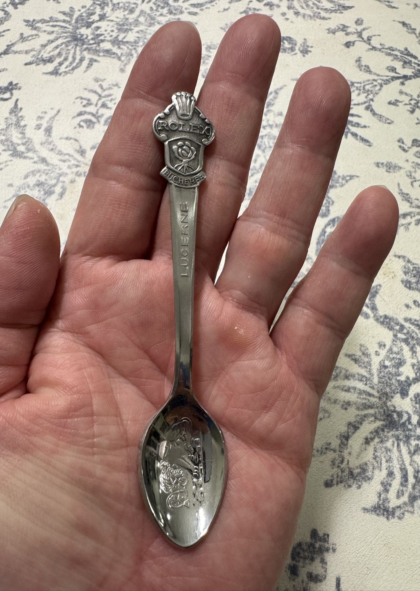 Rolex Bucherer Lucerne souvenir spoon — a charming collectible
