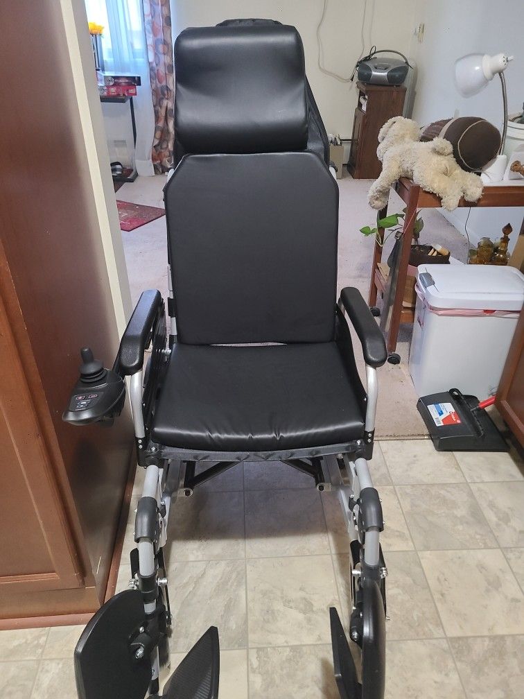 electric wheelchair and walker