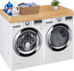 Royxen 54in Oak Washer Dryer Laundry Countertop Topper