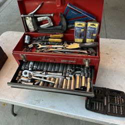 Craftsman Tool Box With Tools In It 