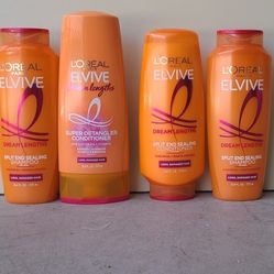 Loreal Elvive Dream Length Shampoo And Conditioner Set 