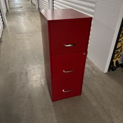 3-Drawer Metal Filing  Cabinet