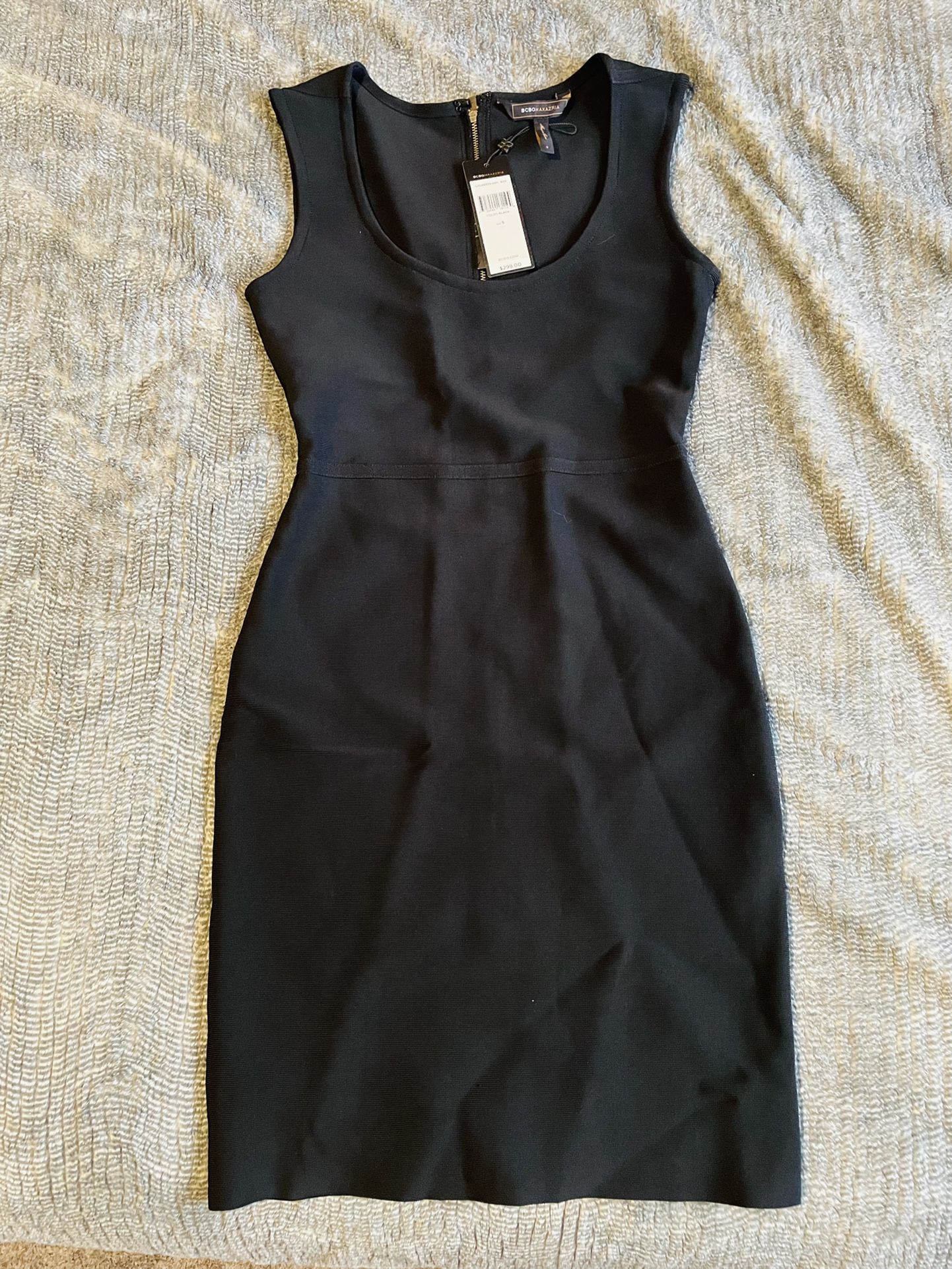 Women's BCBG Maxazria Small Black Bodycon Dress