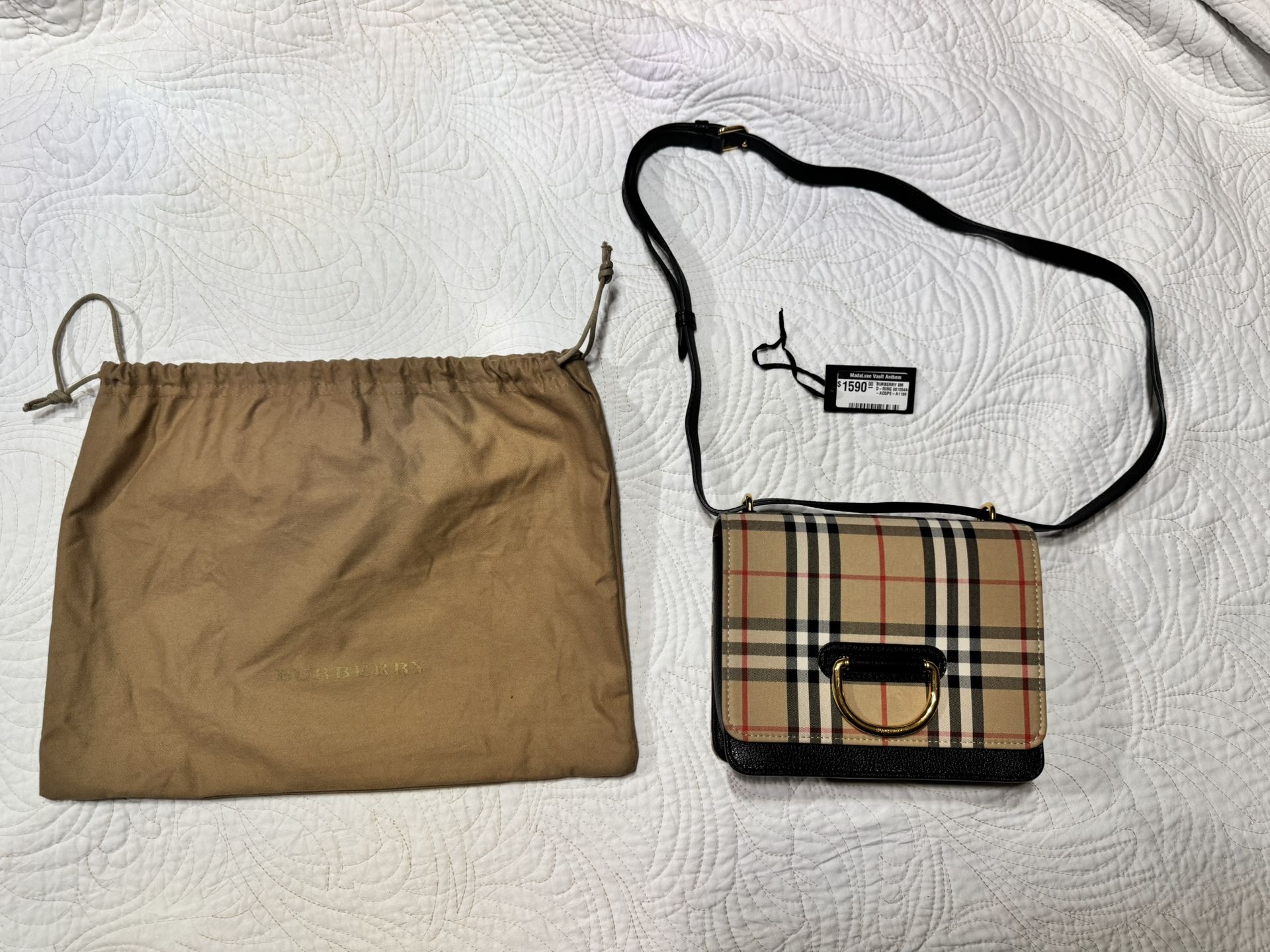 Burberry Small D-Ring Bag