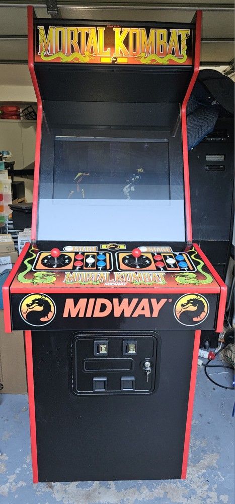 Mortal Kombat custom built arcade