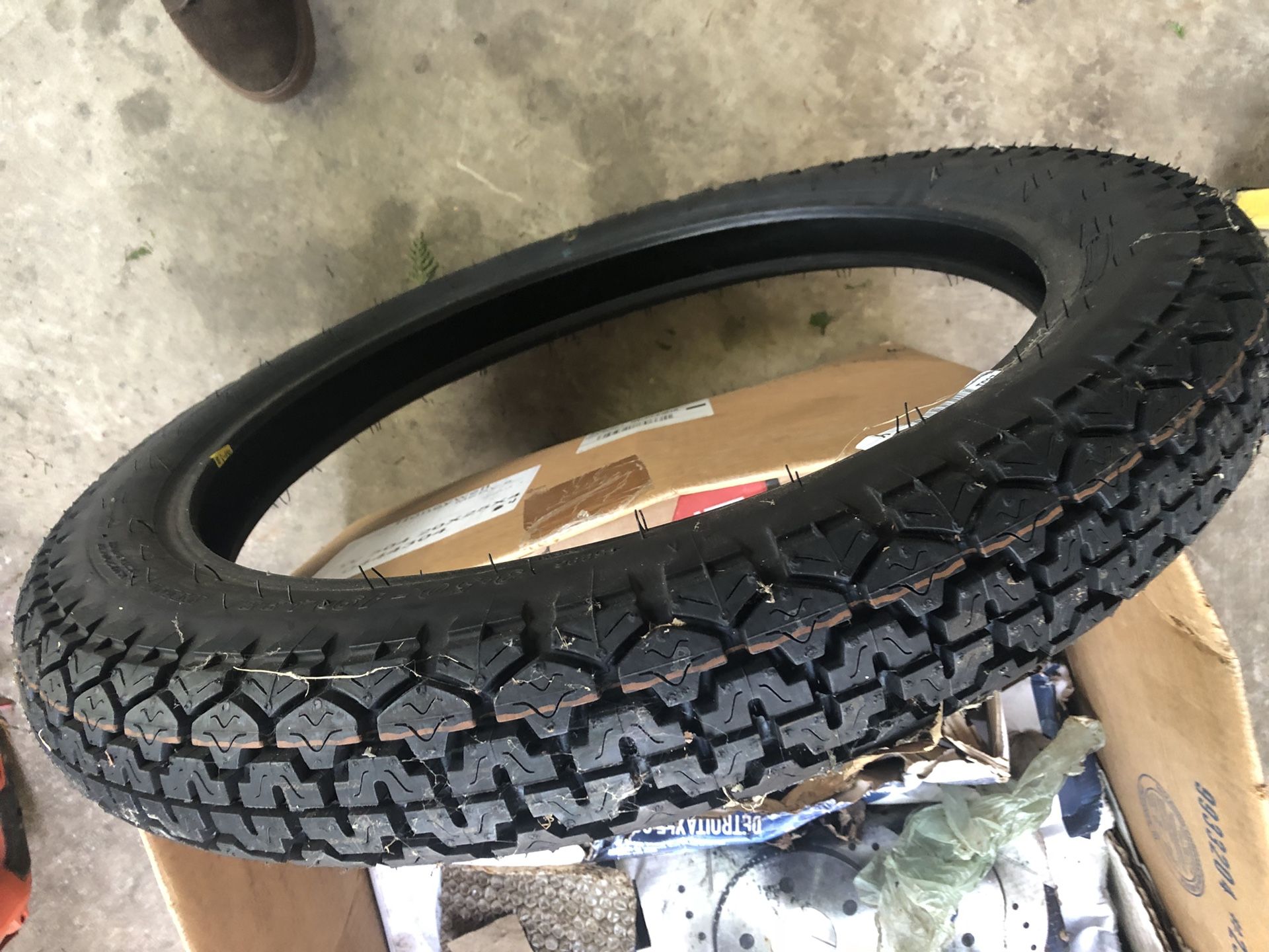 Tire size 19 motorcycle