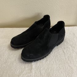 Vaneli Black Suede Booties - Women’s Size 9 W