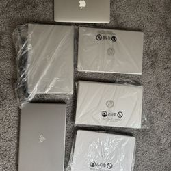 MacBook HP Dell laptops 