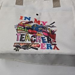 TEACHER ERA TOTE BAG