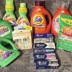 Tide and gain products 