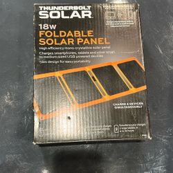 18w Foldable Solar Panel 