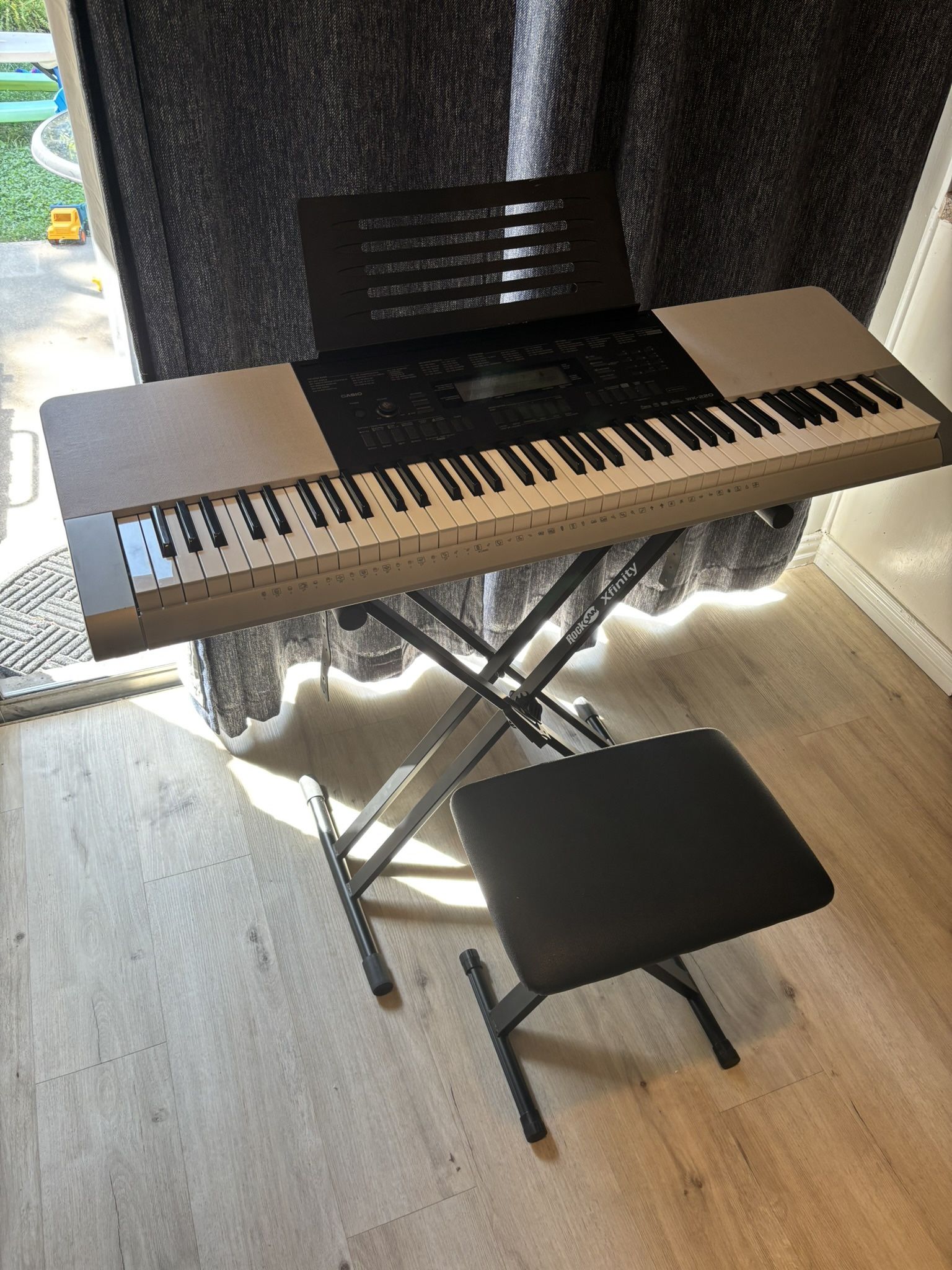 CASIO WK-220 電子キーボード 電子ピアノ Keyboard Casio WK - 220