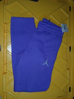 New Boys Jordan sweat pants  size  large 14/16