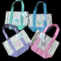 Trader Joe’s Mini Pastel Totes (4 Pack) 