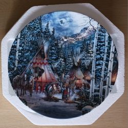 "BEFORE THE HUNT" NUMBERED COLLECTOR'S PLATE FROM THE BRADFORD EXCHANGE *READ THE DESCRIPTION*