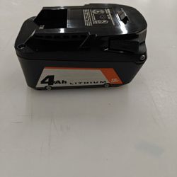 Ridgid 4ah Battery New
