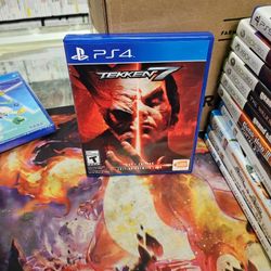Tekken 7 (Sony PlayStation 4, 2017) Tested And Working