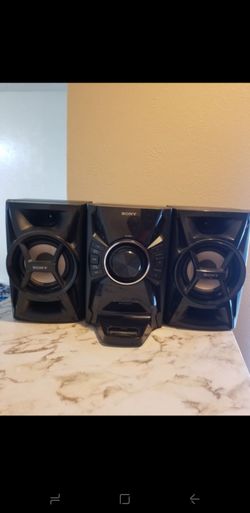 Sony HCD-EC609iP Stereo System Mini HiFi Component Shelf System CD Player & Ipod Dock