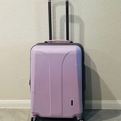 Lilac Luggage – 17” x 24” x 6” (Good Condition)