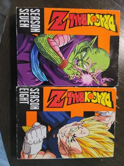 Dragon Ball Z DVD Season 7 And 8