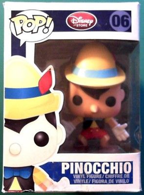 Funko POP! Disney Series 1 Red Label Disney Store PINOCCHIO #06 VAUTLED Figure