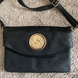 Black M.K Crossbody Bag