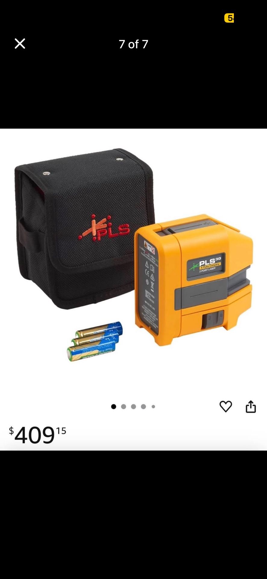 PLS Laser 3g Green