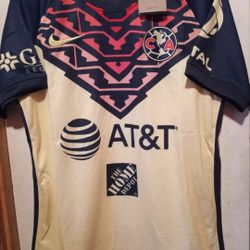 CLUB AMERICA TRAINING YELLOW SIZE  S