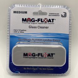 Mag-Float Floating Magnet Aquarium Cleaner Glass Cleaner, Medium