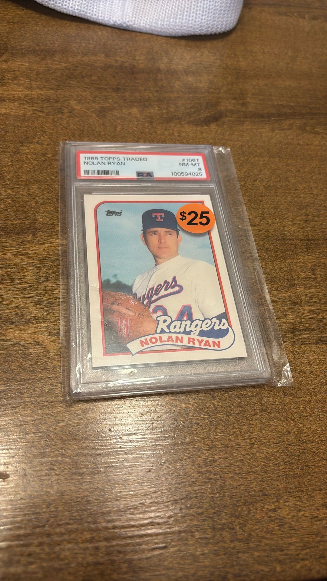 Texas Rangers Nolan Ryan 1989 Topps Traded Mint 8