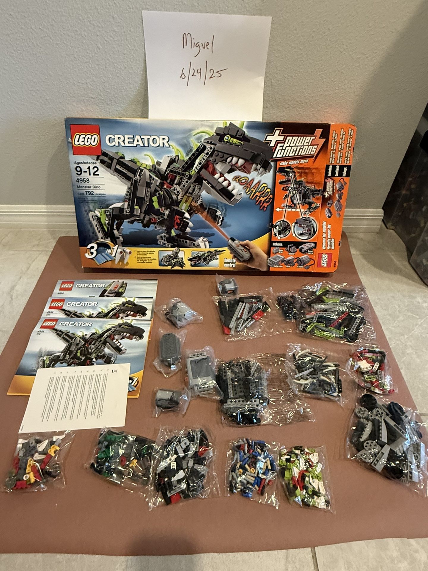 Lego Monster Dino 4958