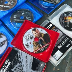 PS4, Ps3 Games 