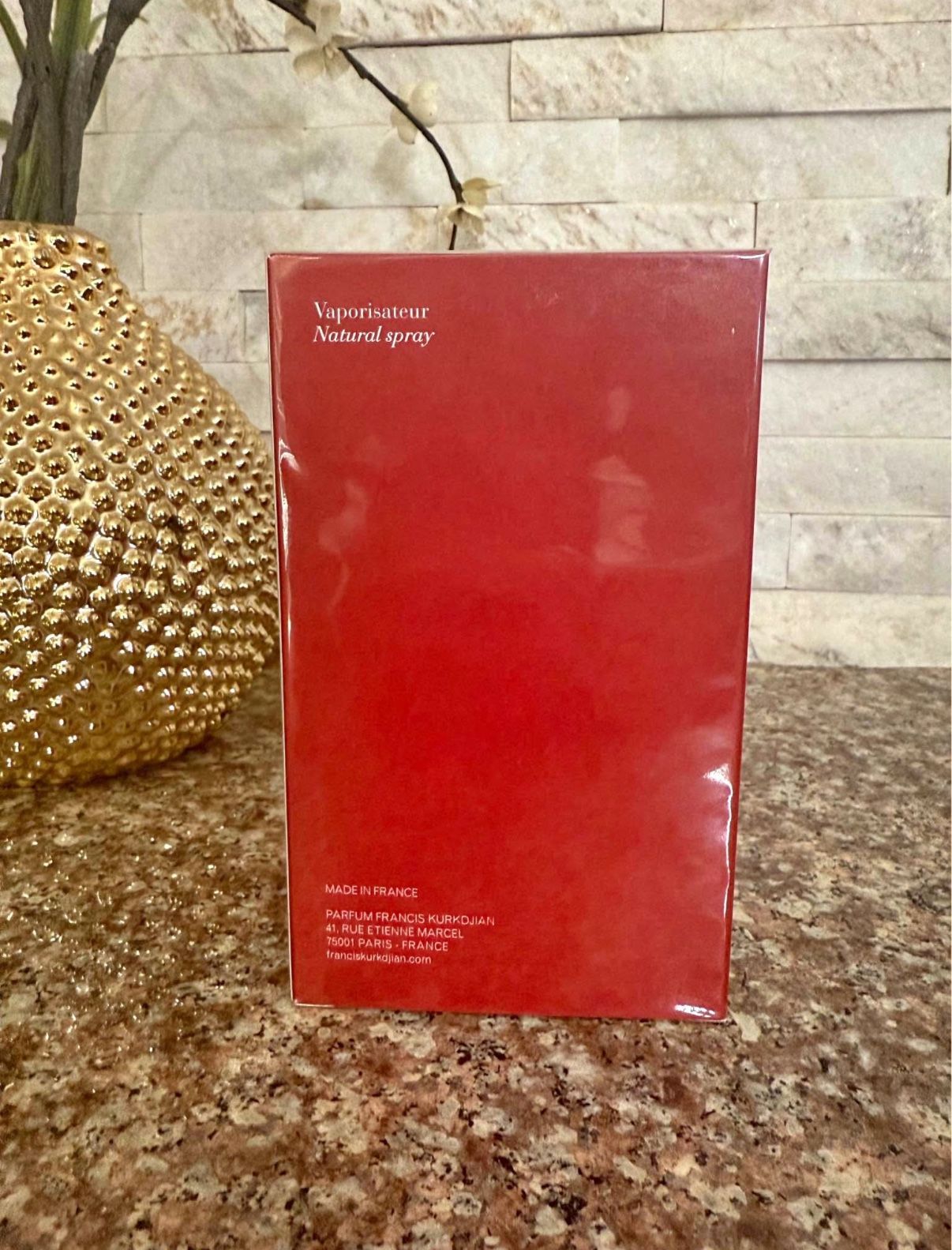 Baccarat Cologne with Receipt!!