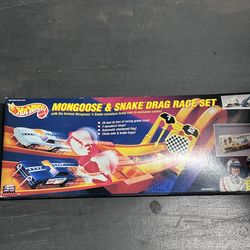 Vintage 1993 Hot Wheels Mongoose & Snake