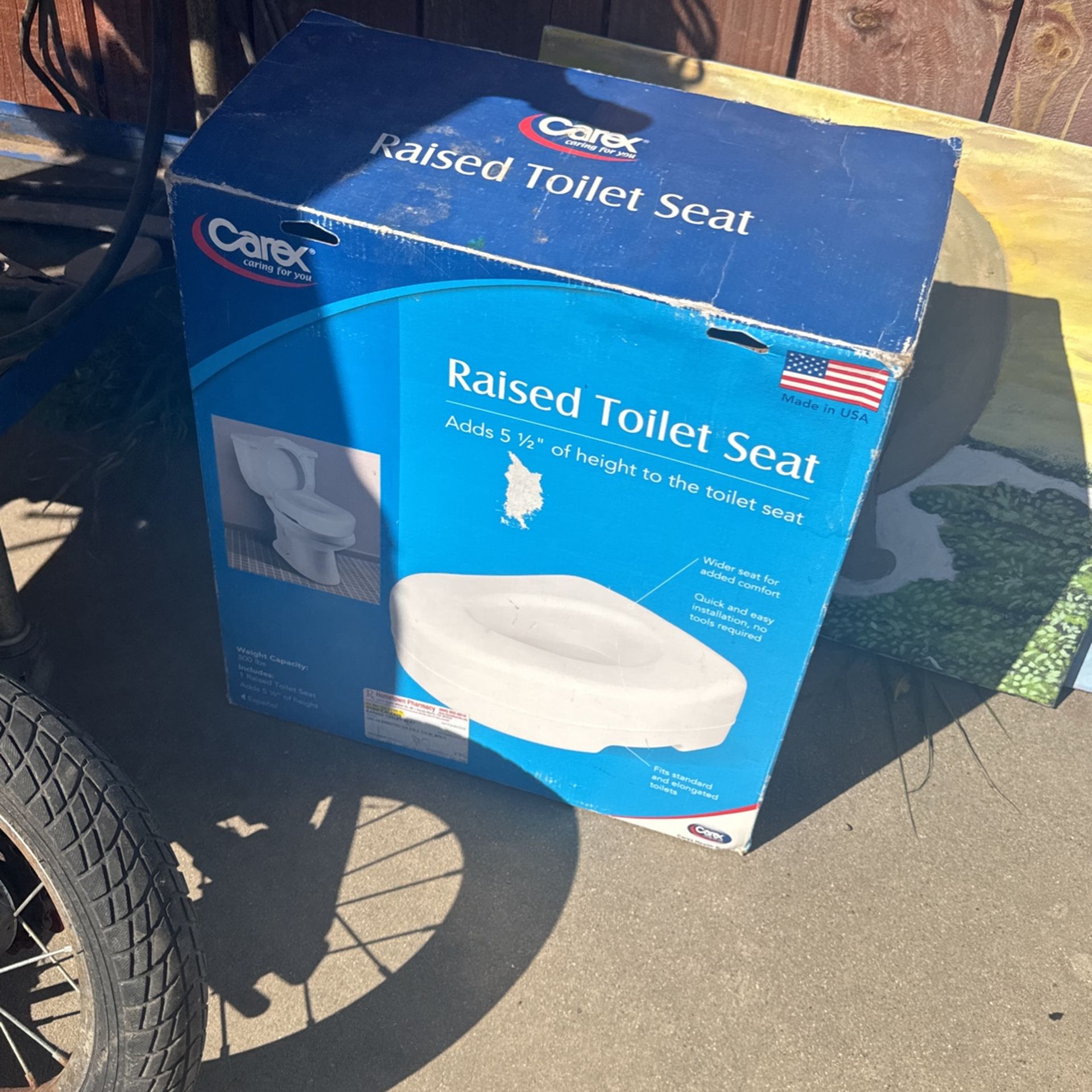 Raised Toilet Seat